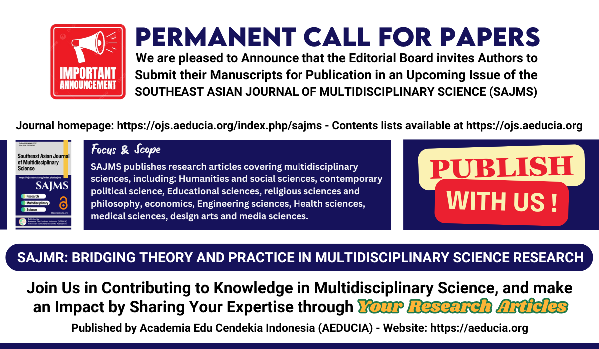 Southeast Asian Journal of Multidisciplinary Science