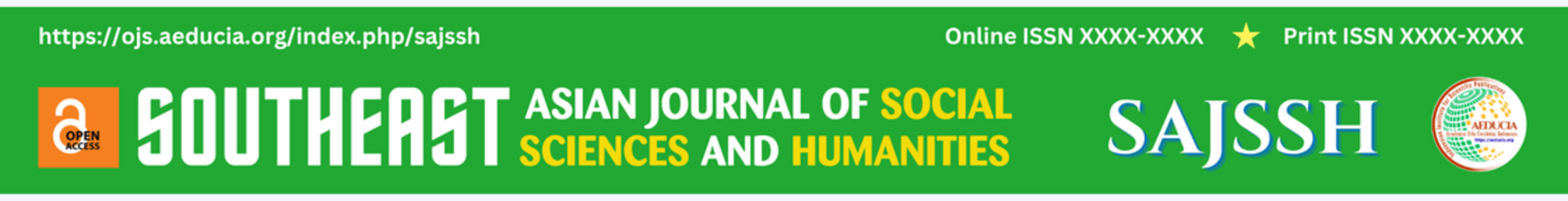 Southeast Asian Journal of Social Sciences and Humanities