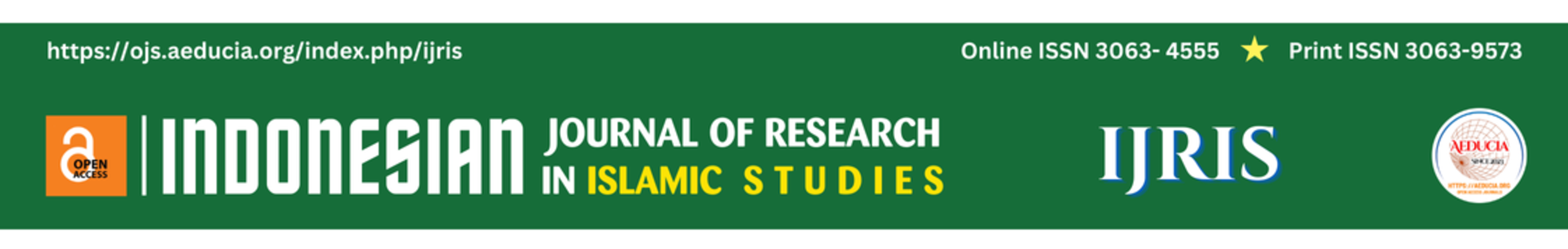 Indonesian Journal of Research in Islamic Studies