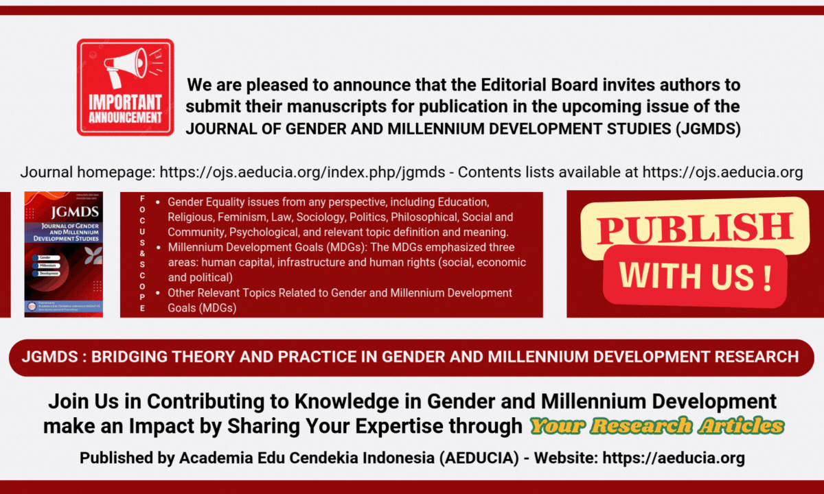 Journal of Gender and Millennium Development Studies
